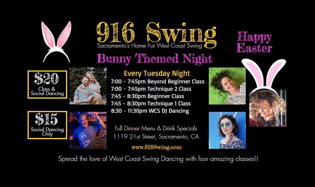 916 Swing w Kevin & Nataliya Kane, Bunny Night April 22, 2025