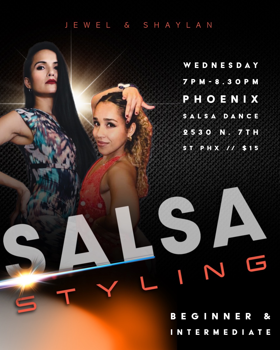 Wednesday Salsa Styling with Jewel & Alicia!