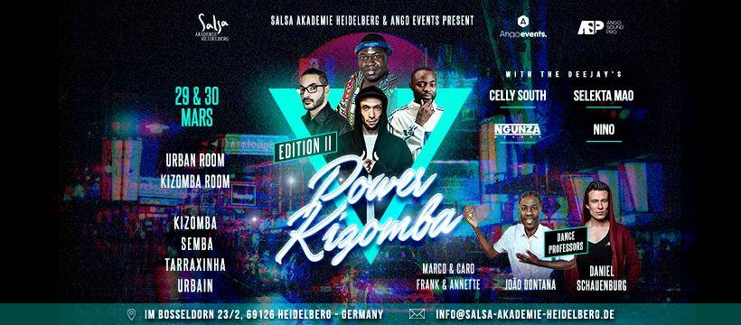 Power kizomba Édition II in Heidelberg 29+30.03.2019