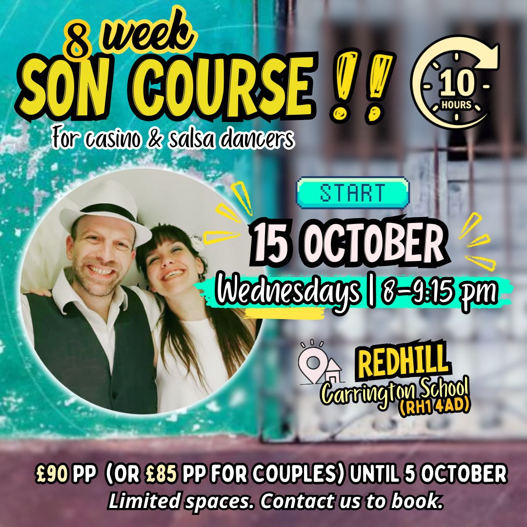 8 week Son Cubano Course (10 hours) - For casino salsa dancers