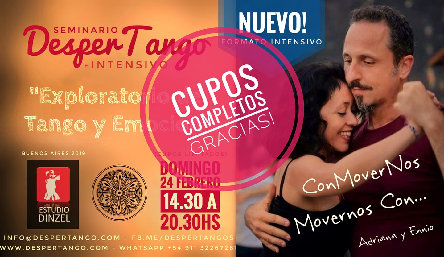 Exploratorio de Tango y Emoción - Intensivo