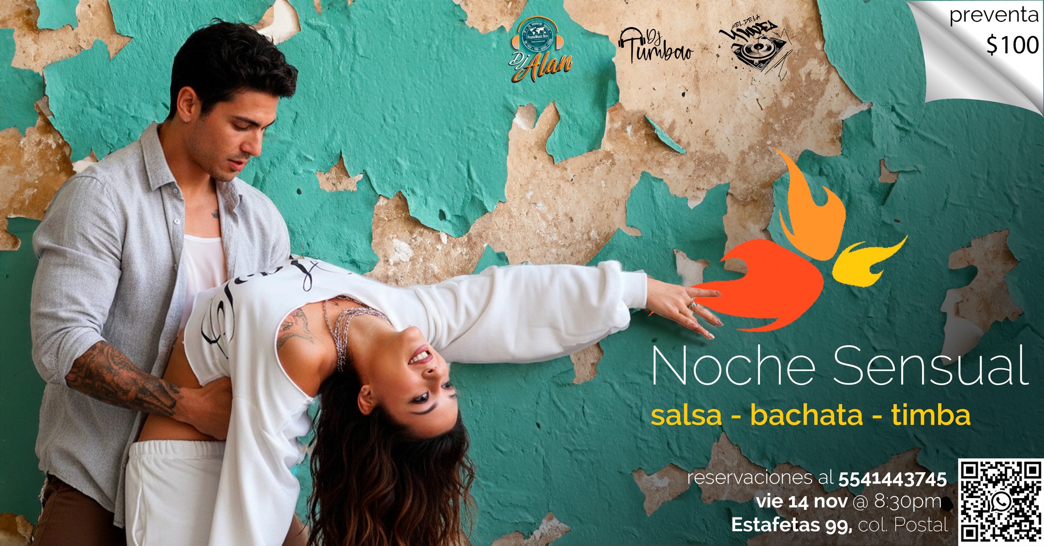 Noche Sensual: salsa, bachata & timba