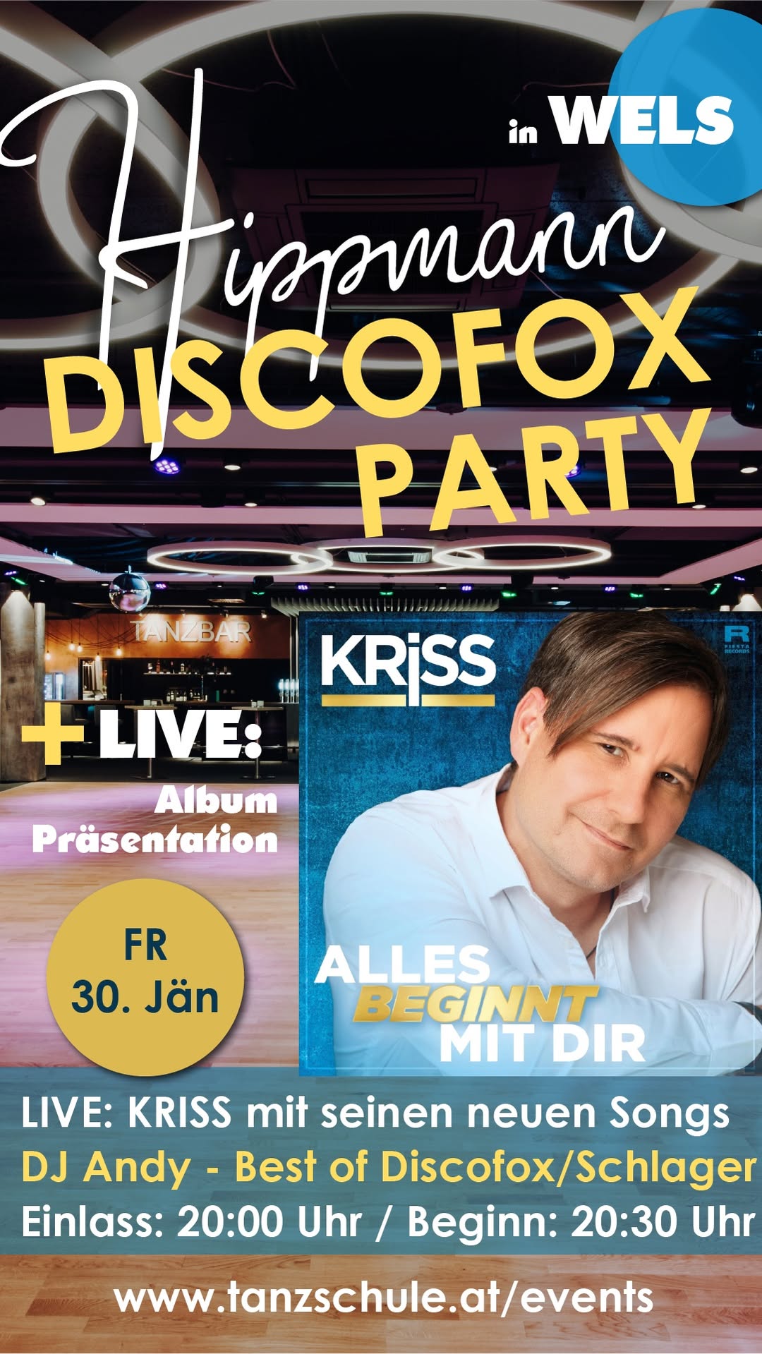 Discofox Party mit KRISS
