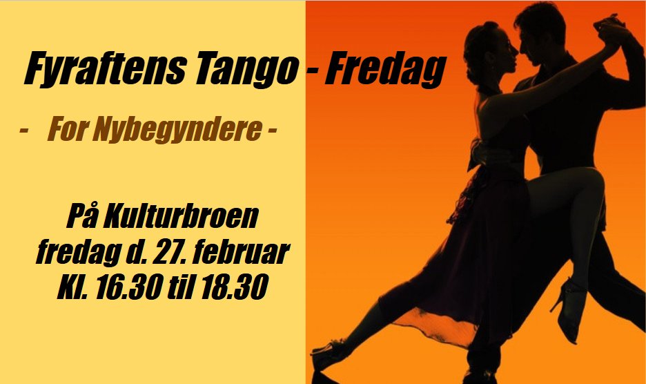 Fyraftens Tango - For Nybegyndere