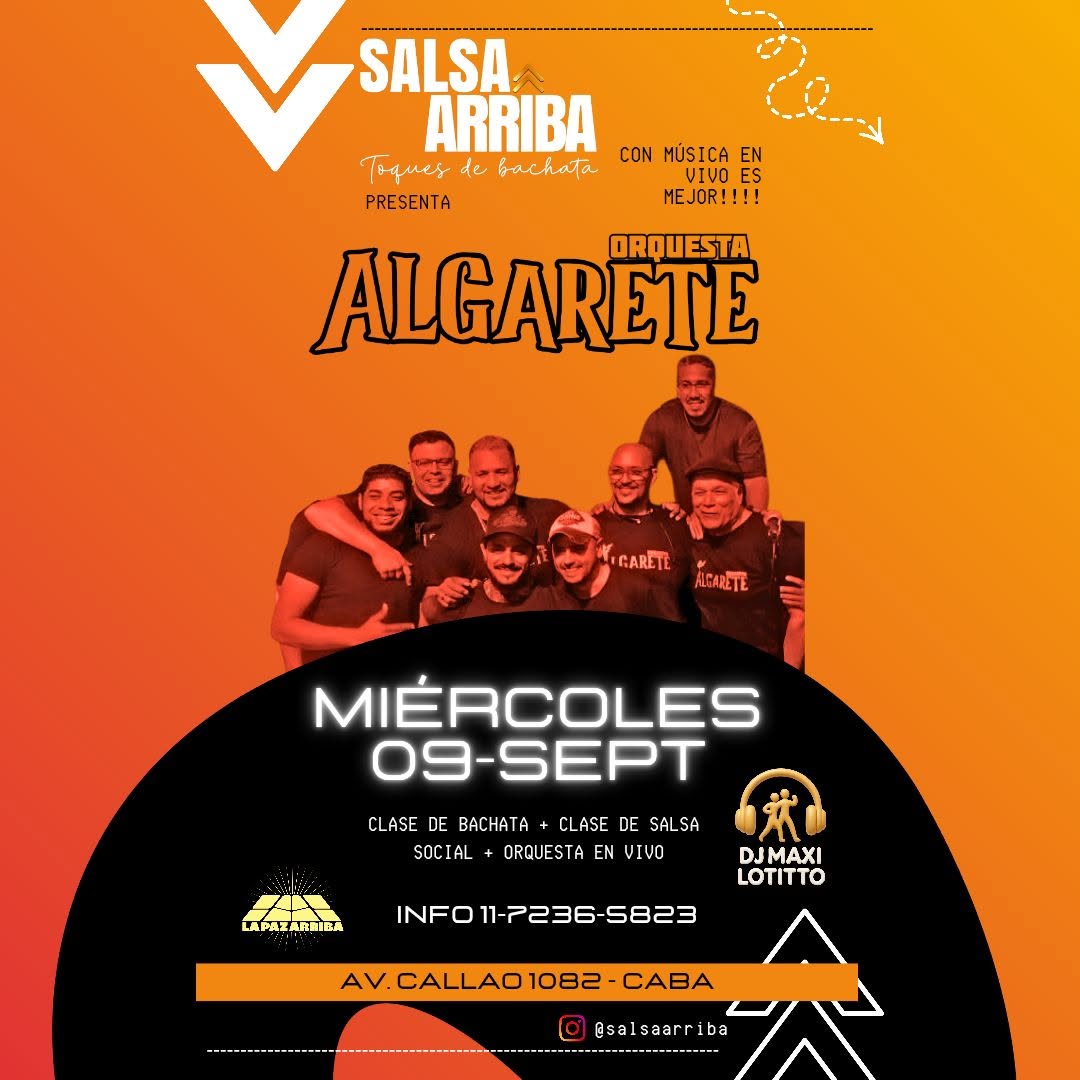 Del Oeste a SalsaArriba ALGERETE ORQUESTA