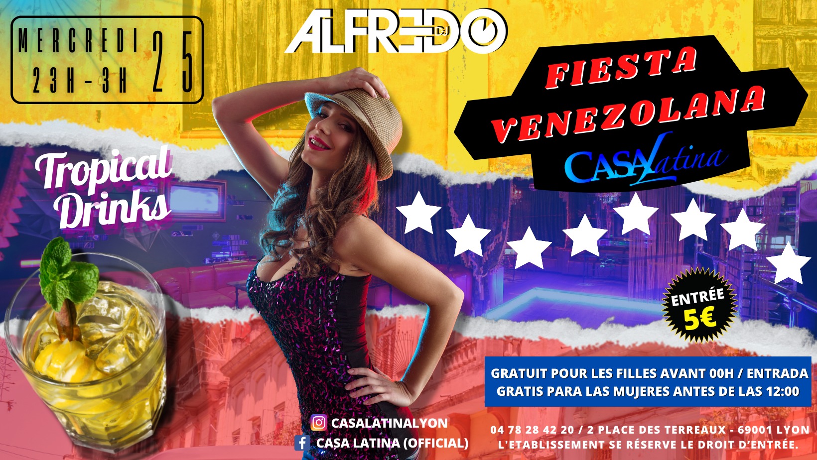 Fiesta Venezolana (veille de jour férié)