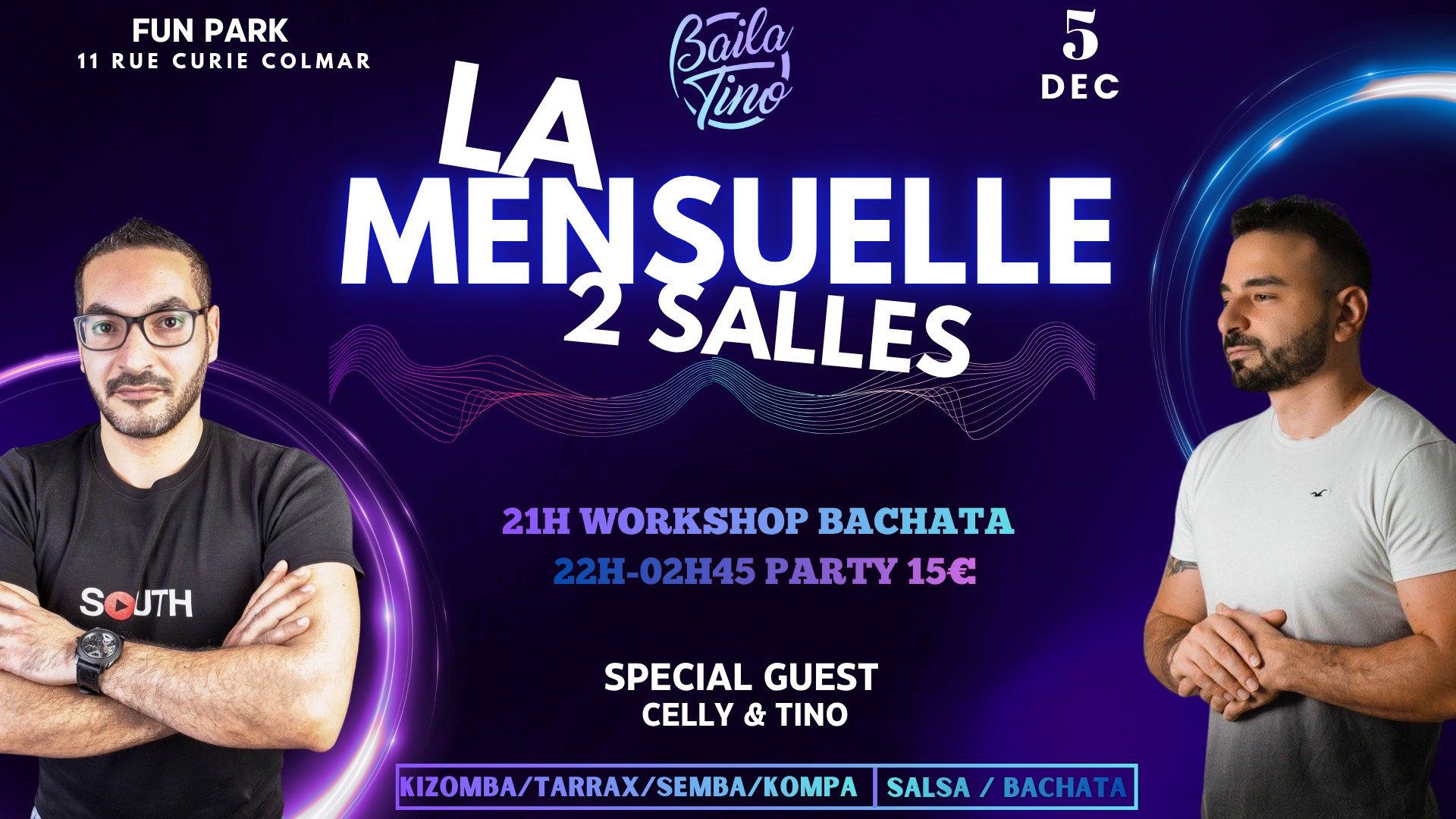 La Mensuelle - 2 Salles 2 Ambiances GUEST Celly