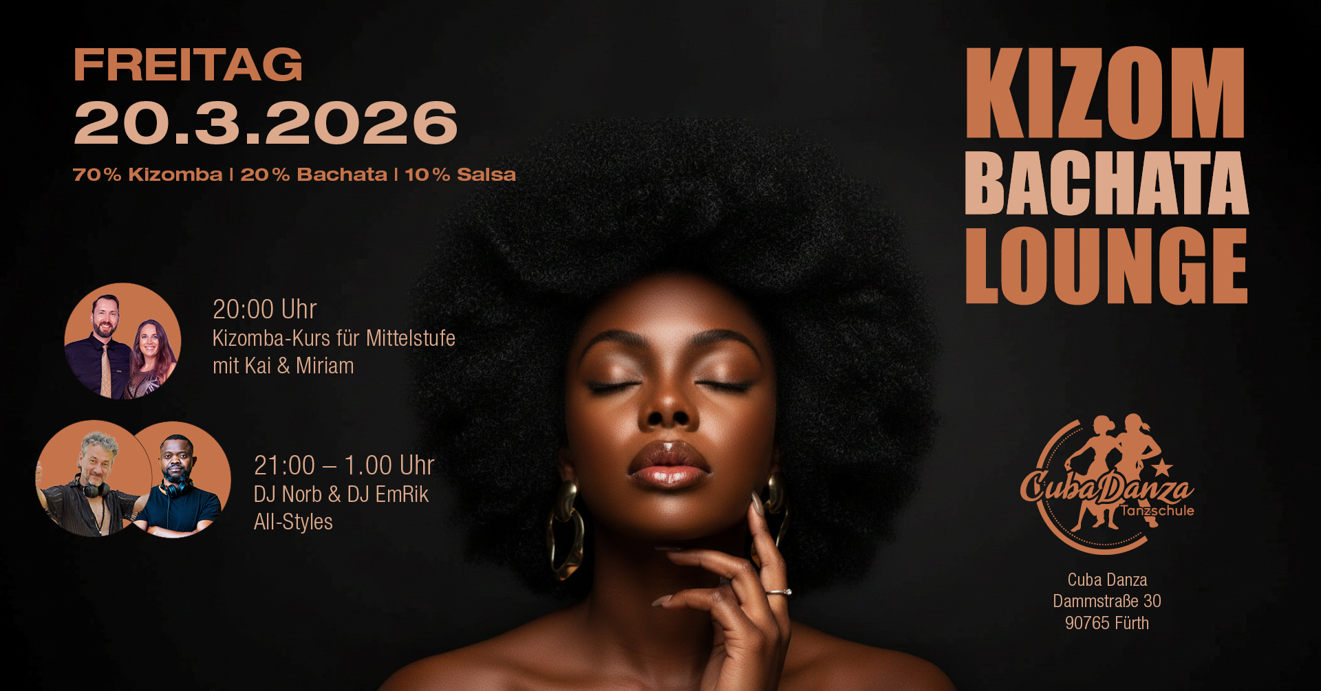 KizomBachataLounge im CubaDanza