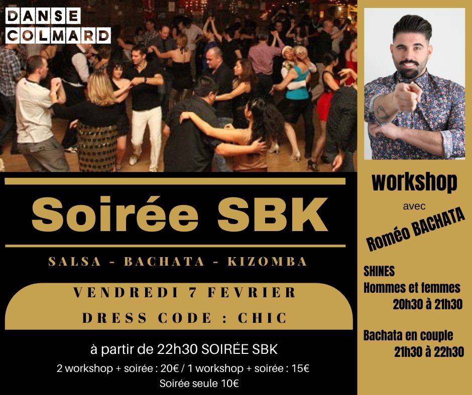 Soirée SBK workshop Bachata