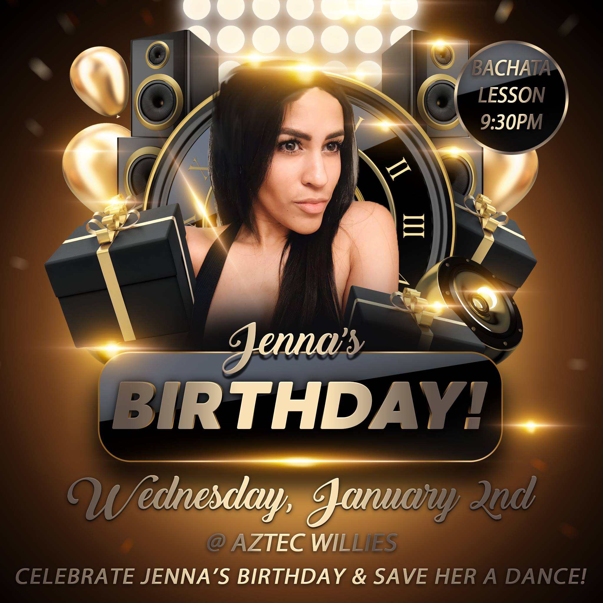 Jenna's Bachata Birthday Bash!