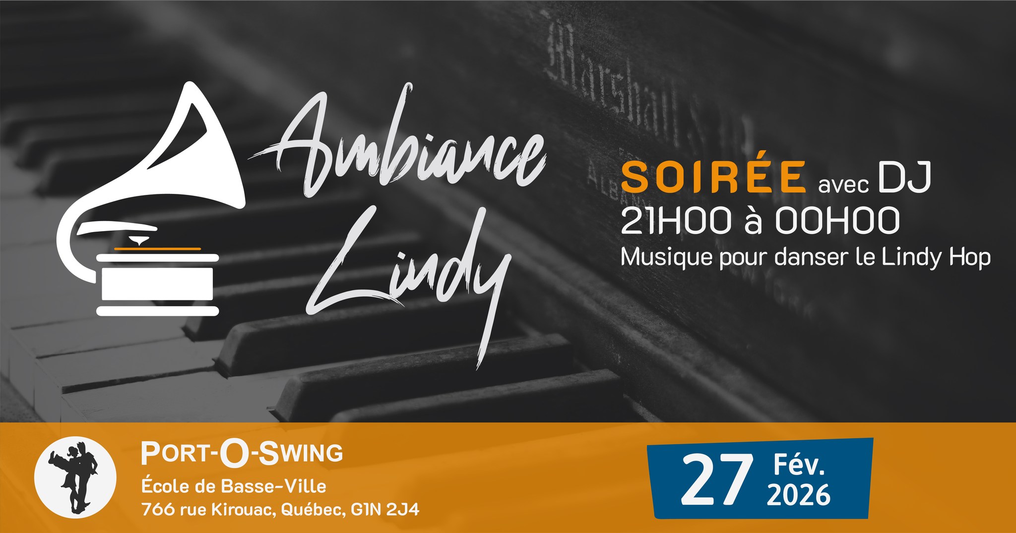 Soirée dansante « Ambiance » Lindy