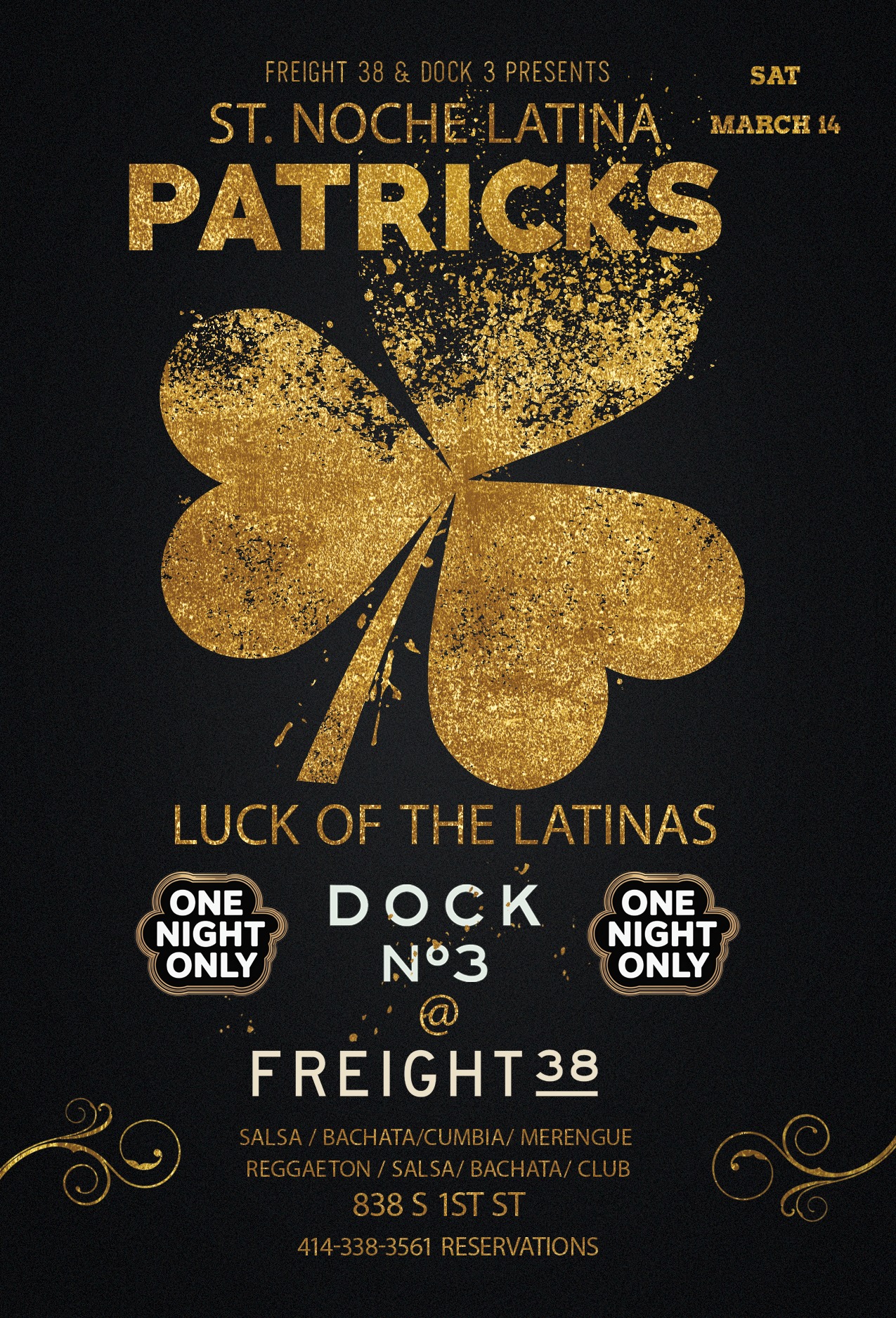 Noche latina ~ St Patricks edition