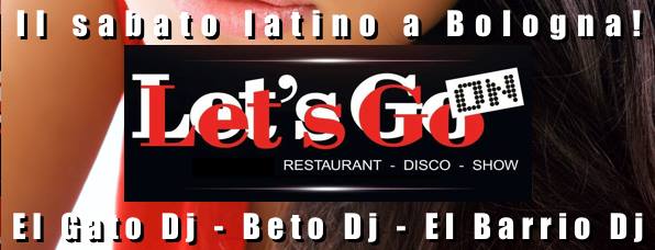 Let's Go On 12 10 serata Cuba & Portorico con El Gato Beto El Barrio Djs!