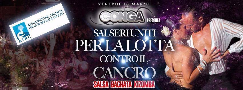 Venerdì Salsa Bachata Kizomba di beneficenza!