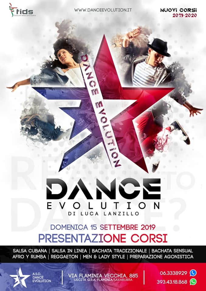 DANCE EVOLUTION NEW SEASON • CORSI DI SALSA & BACHATA