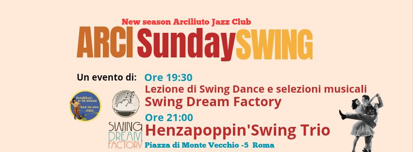 Arci Sunday Swing- Henzapoppin' Swing Trio