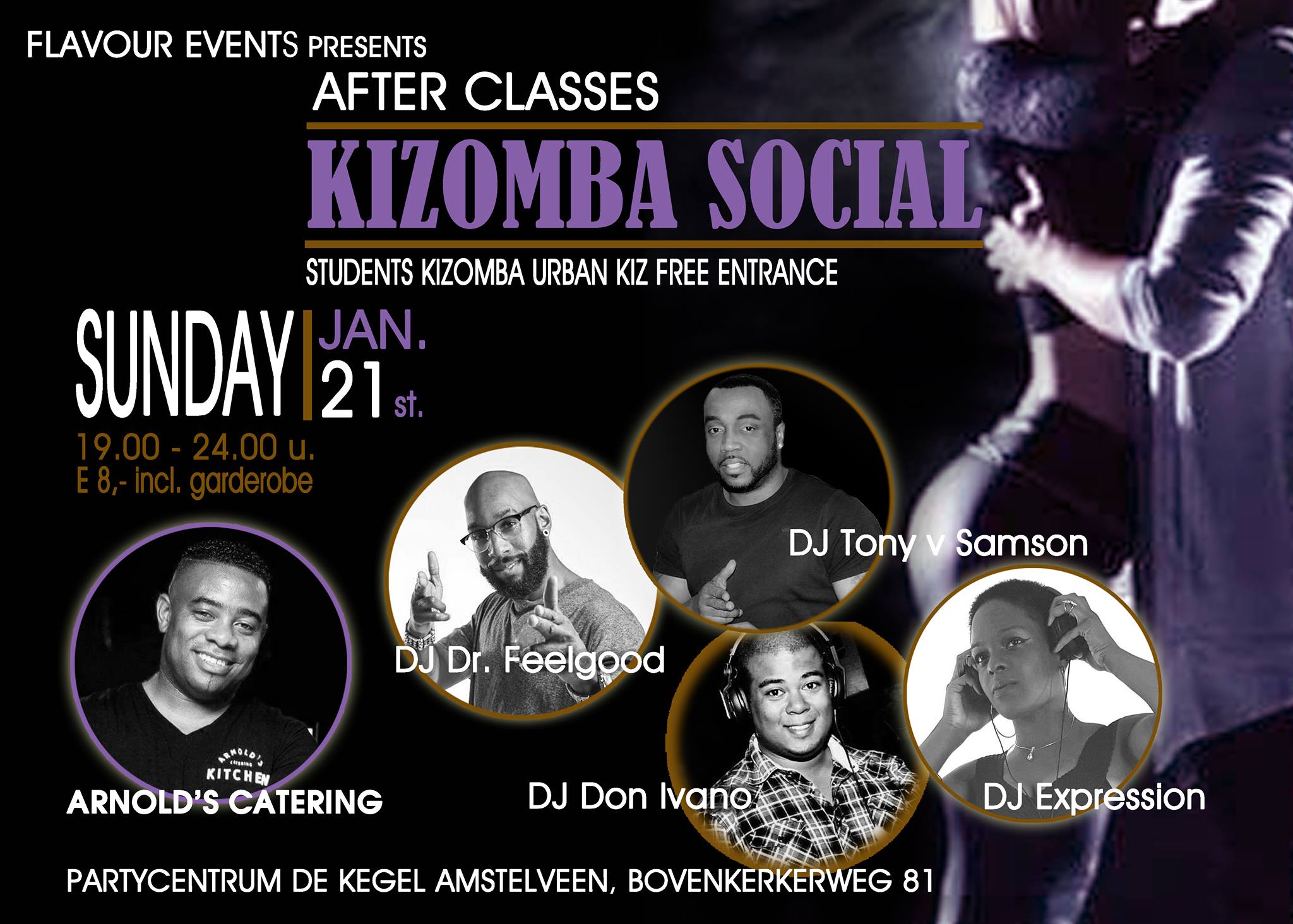 Kizomba Social (after classes)