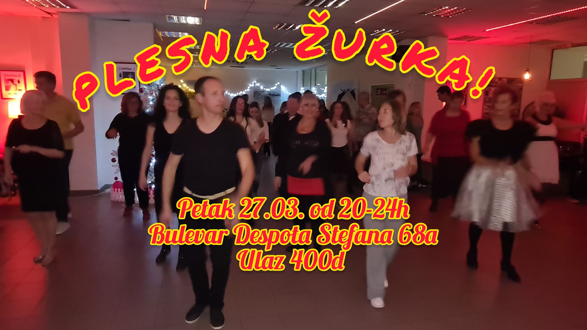 PLESNA ลฝURKA u Despota Stefana 68a! Petak 27.03. od 20-24h! ๐๐๐ถ๐บ๐๐ช๐ป