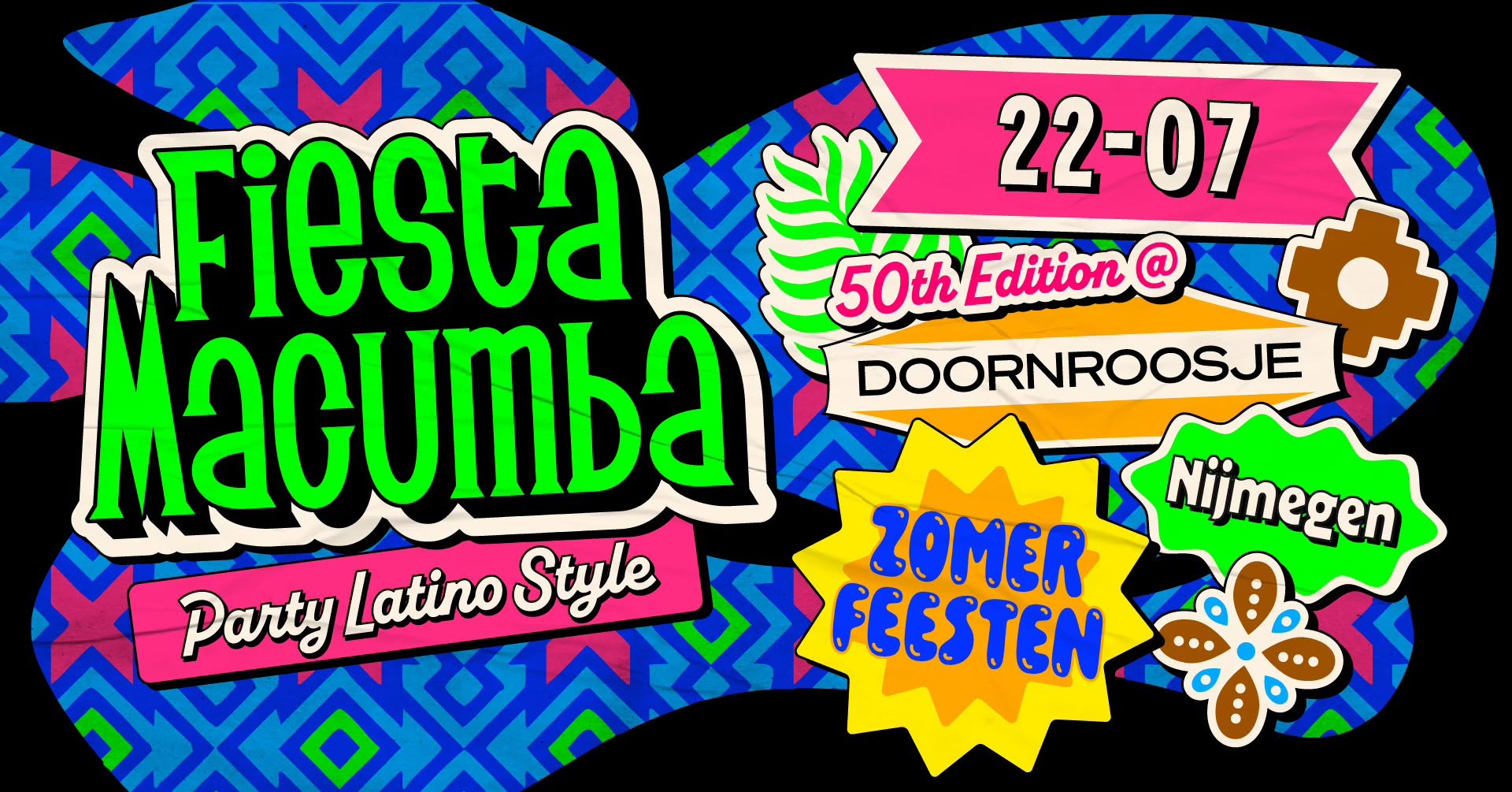 Fiesta Macumba 'Zomerfeesten Special' ☀️ Doornroosje Nijmegen