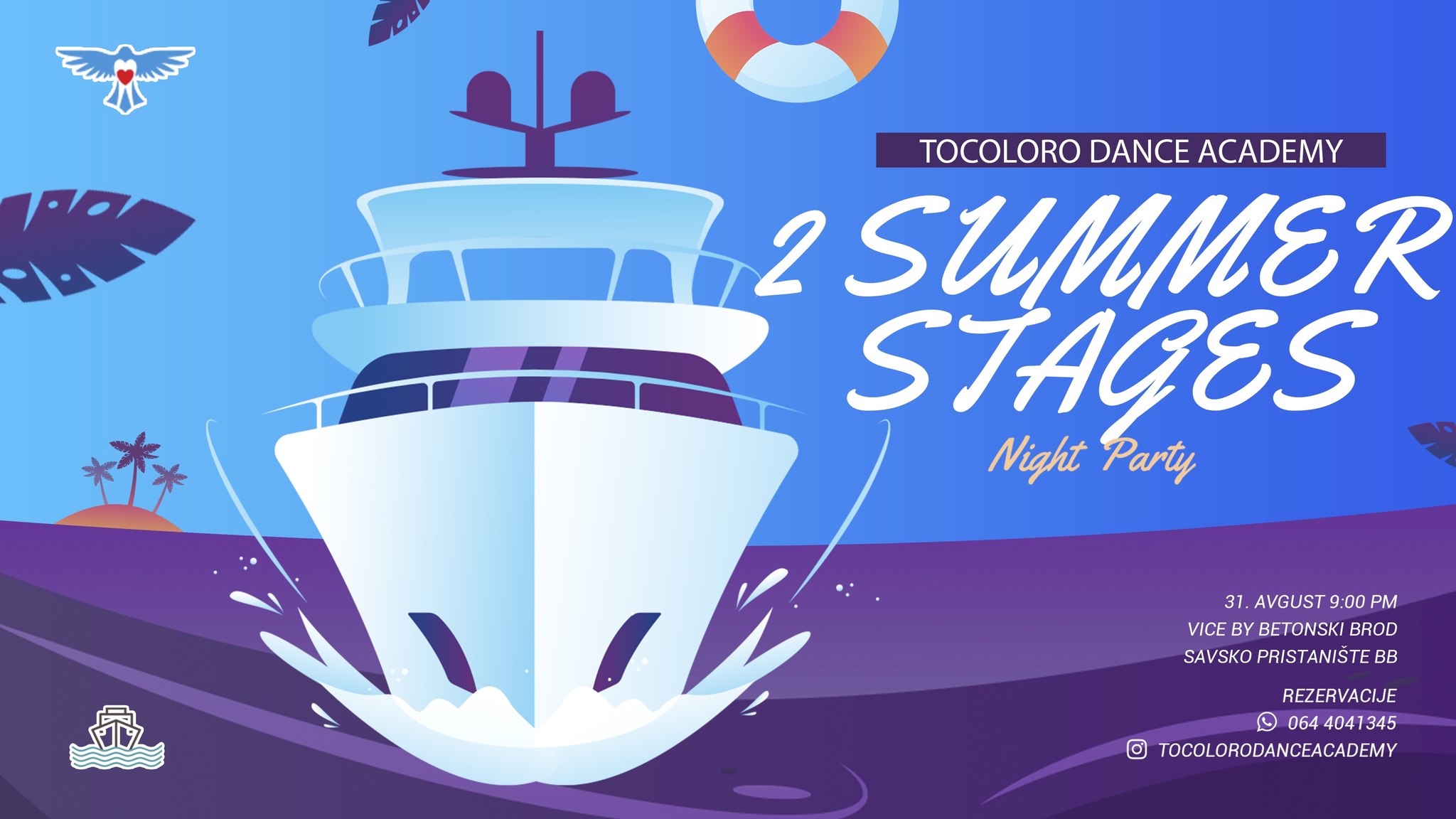 TOCOLORO 2 SUMMER STAGES PARTY
