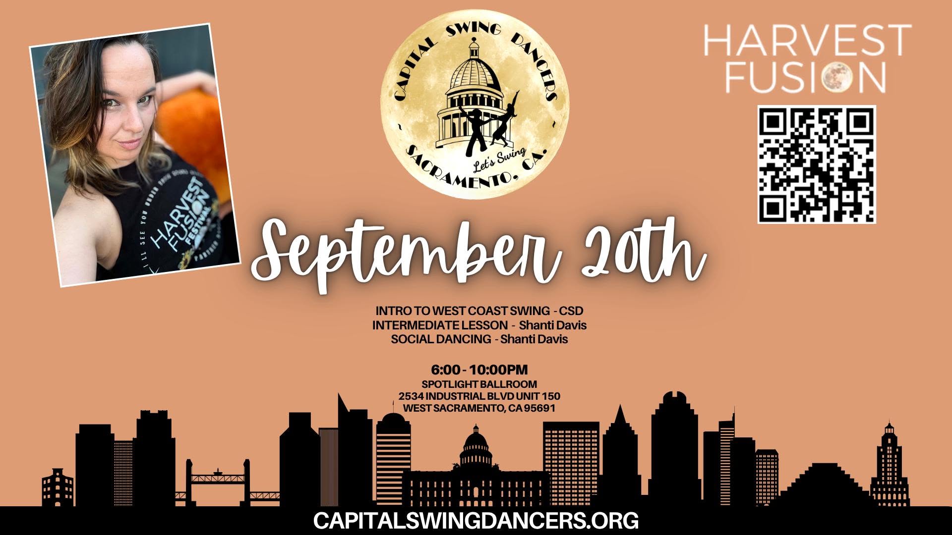 Capital Swing Dancers Monthly Dance - September 20th