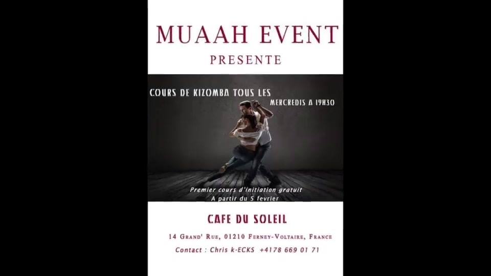Cours Kizomba à Ferney les mercredis
