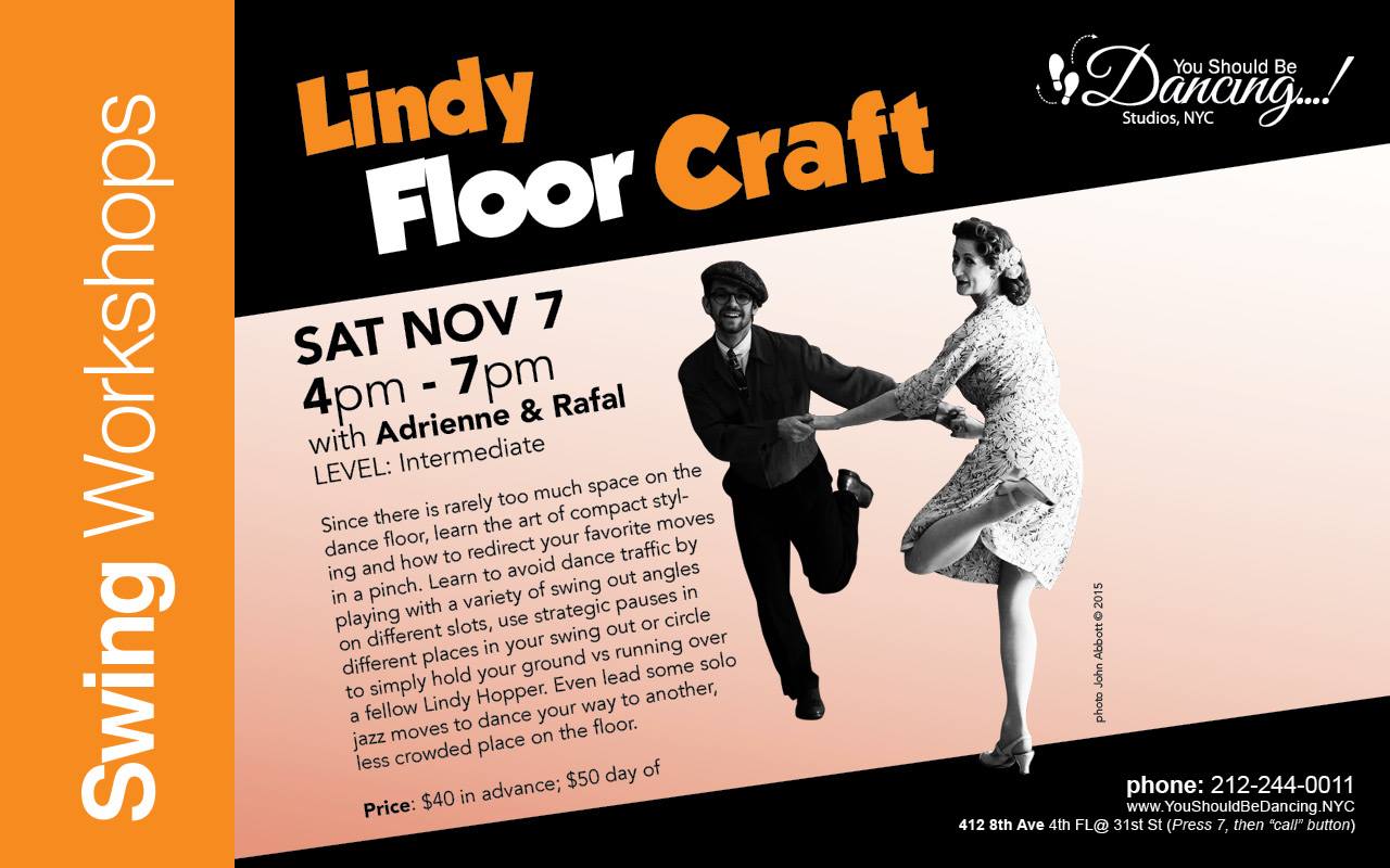 Lindy Floor Craft with Adrienne Weidert & Rafal Pustelny