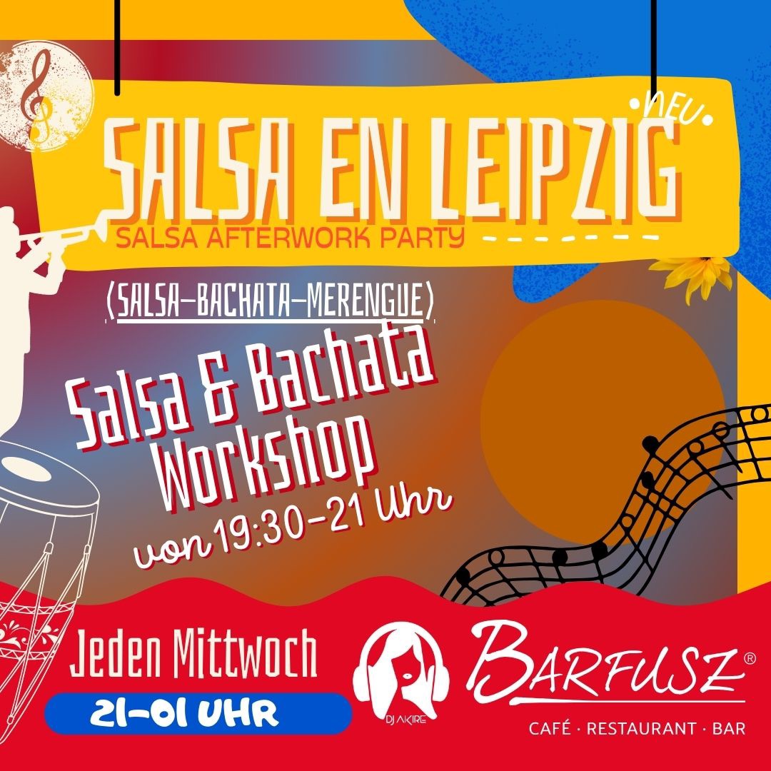 Salsa Afterwork Party im Barfusz mit Workshop