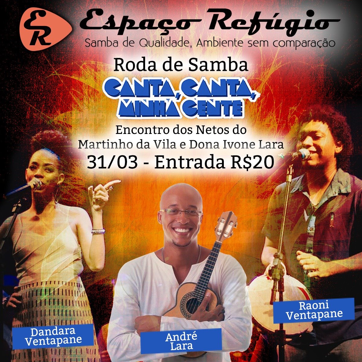 Canta Canta Minha Gente convida André Lara