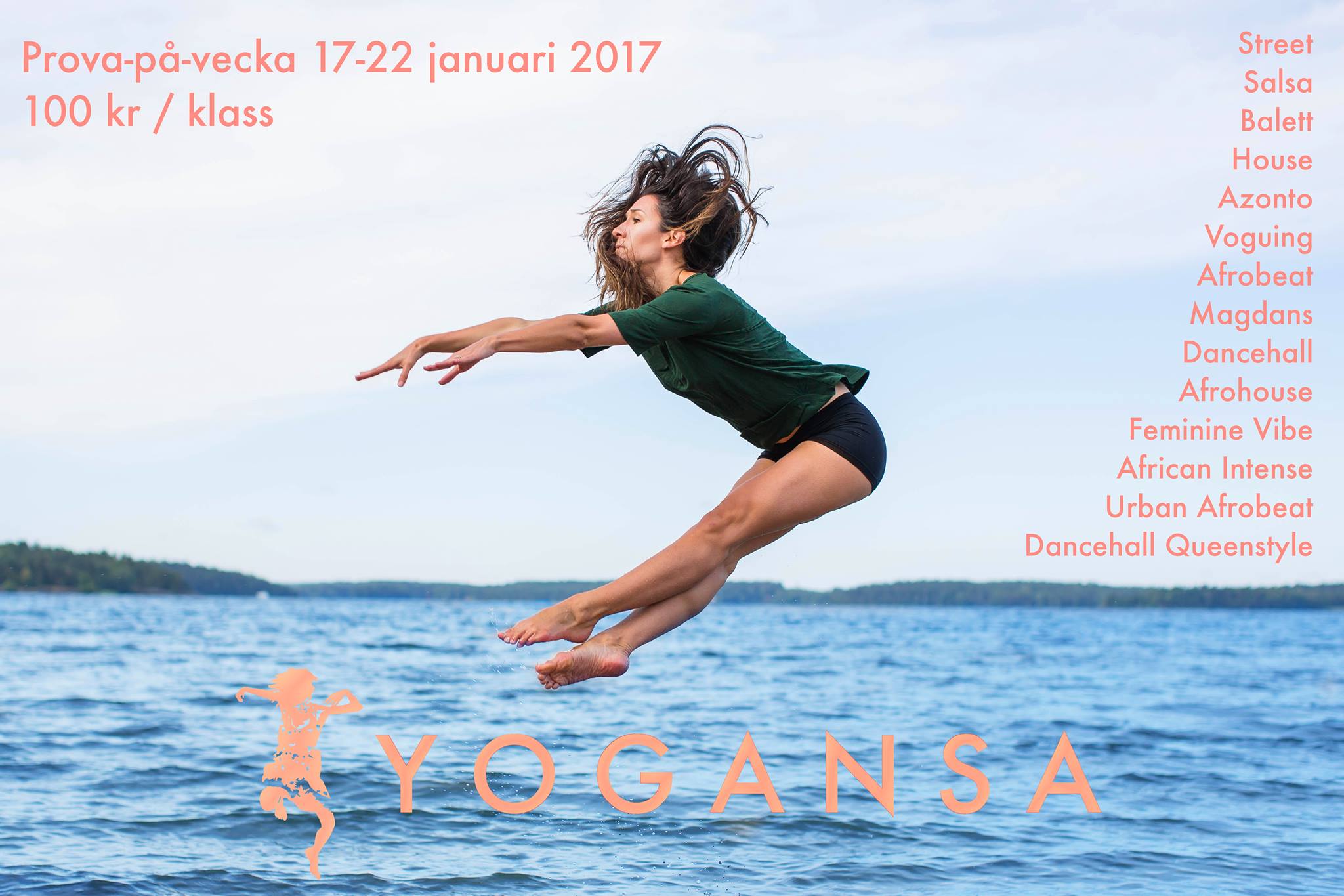 Prova på DANS veckan: 17-22 januari på Yogansa