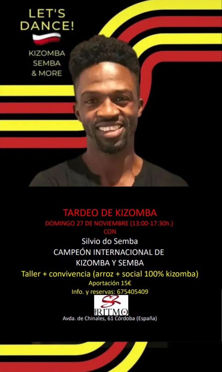 TARDEO DE KIZOMBA CON SILVIO DO SEMBA