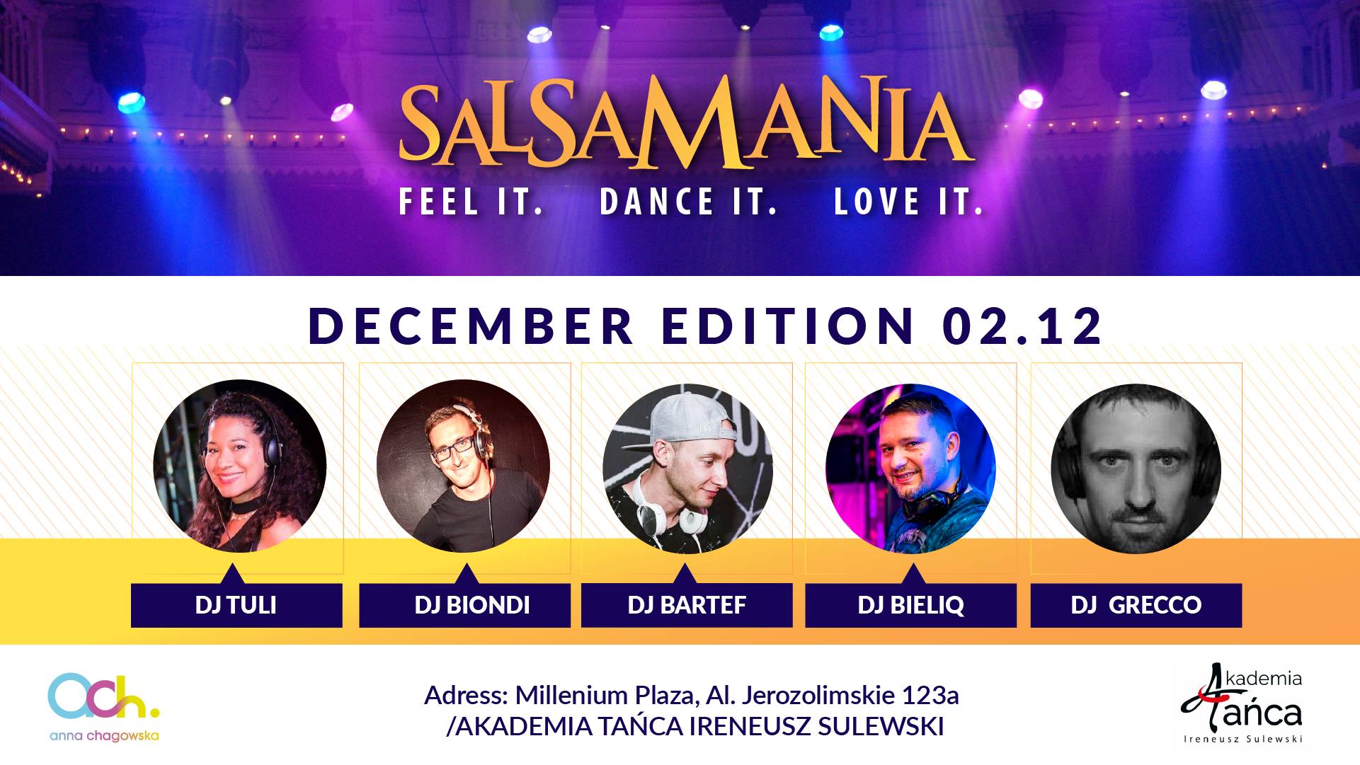 Salsamania 2 XII: DJ Tuli, DJ Biondi, DJ Bartef, DJ Bieliq