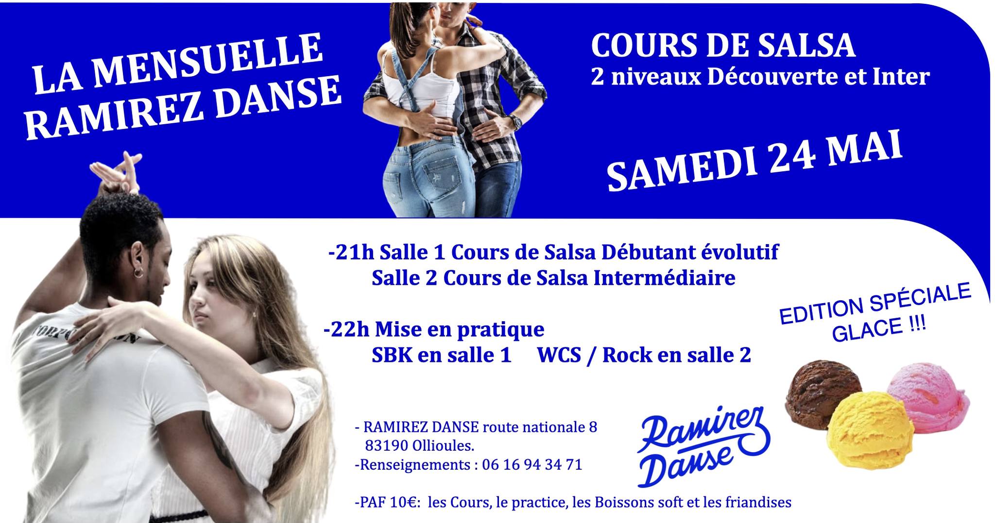 La Mensuelle Ramirez Danse "édition spéciale Glace"