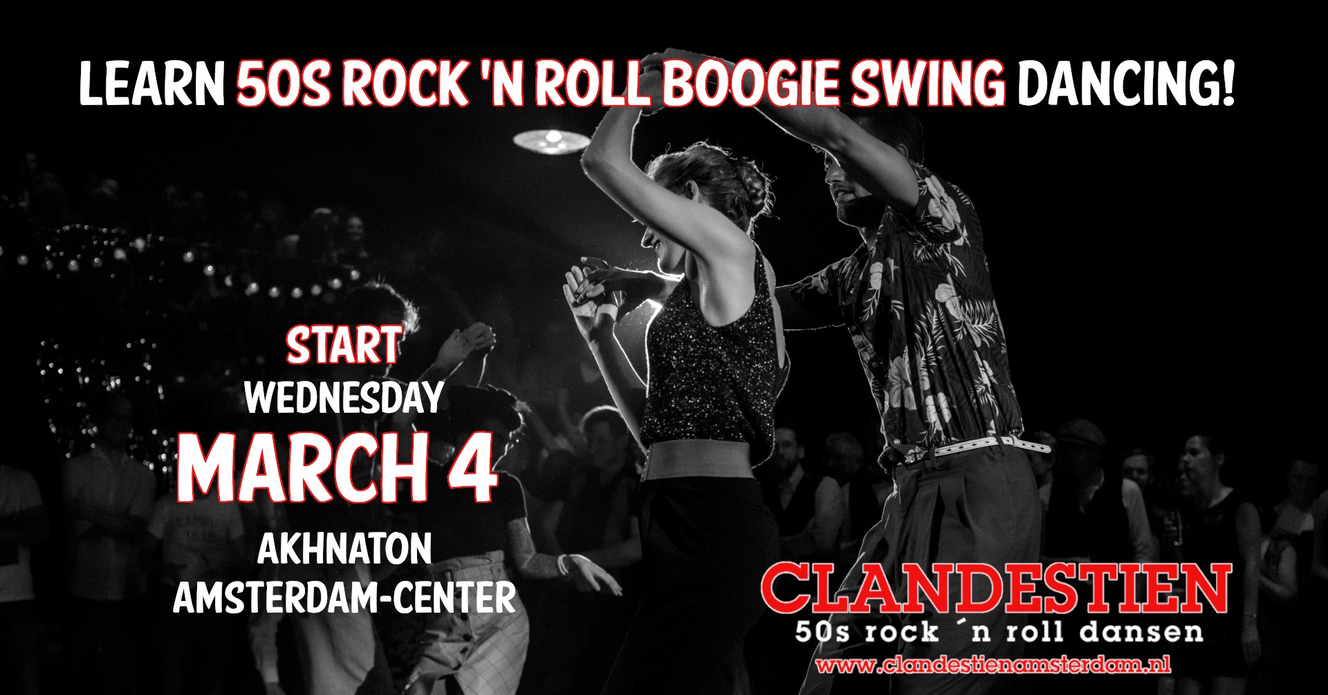 Start 50s rock 'n roll boogie swing dancing