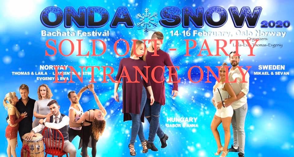 ONDA Latina Snow 2020. 5´th edition