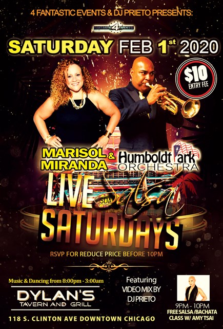 Live Salsa Saturday ft. Marisol Miranda & HPO on stage