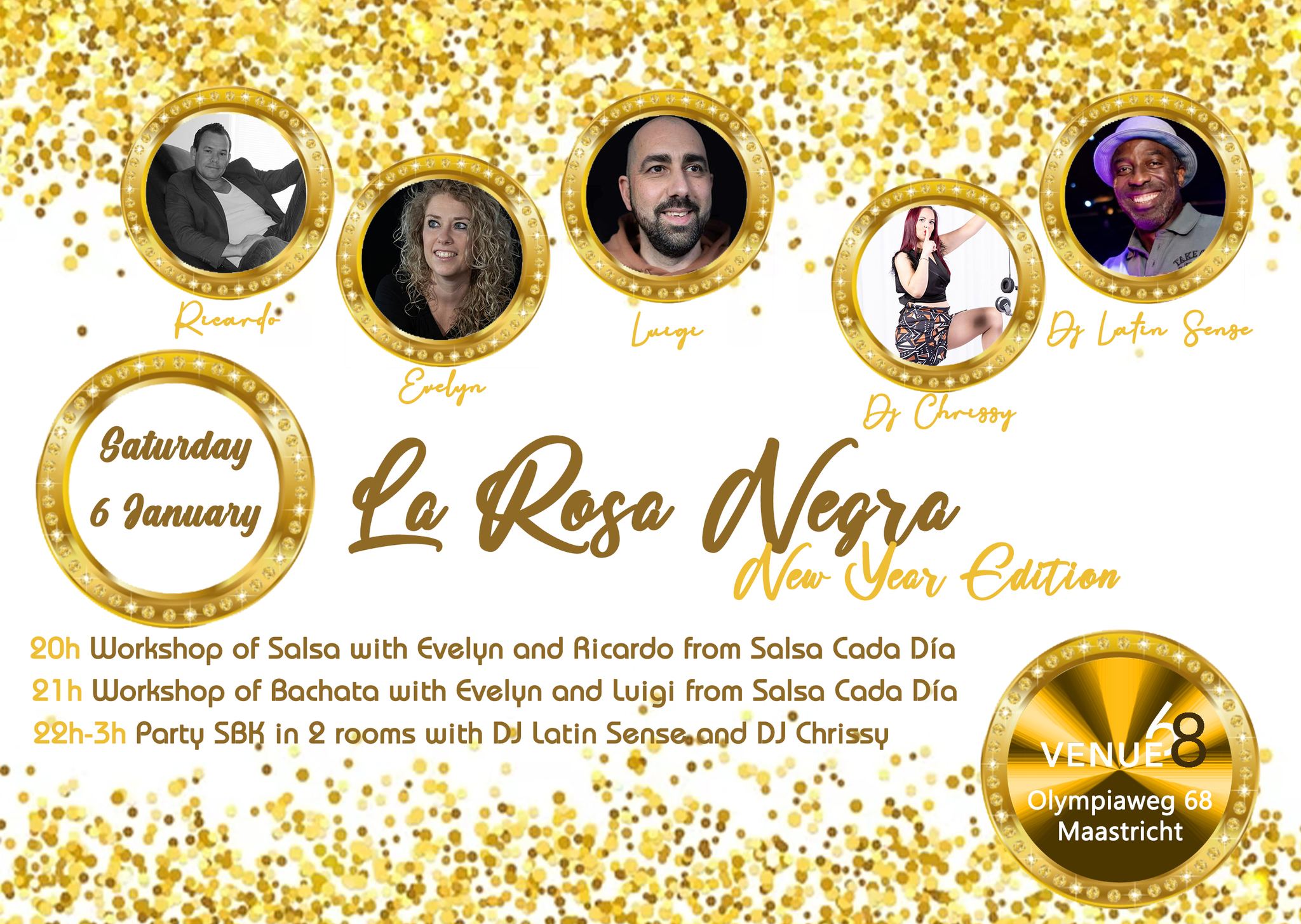 La Rosa Negra Sat. 6 January 2024