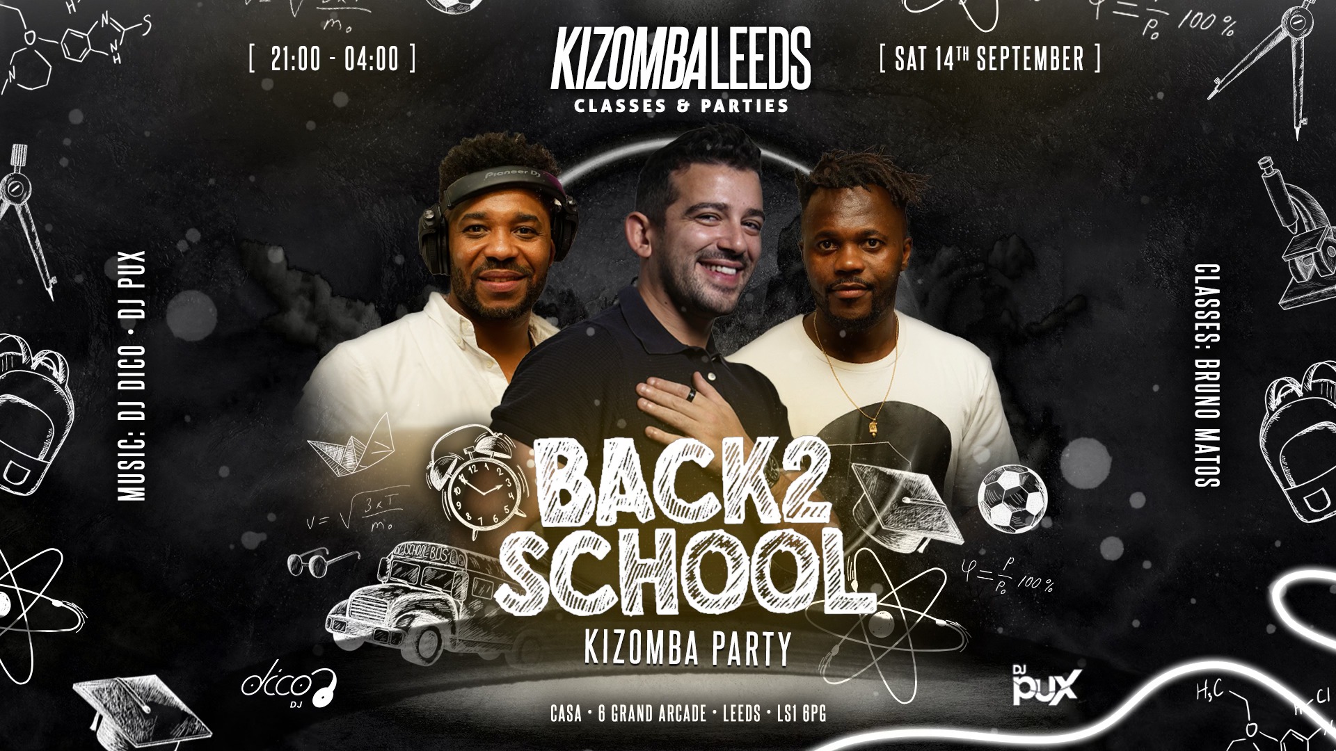 BACK 2 SCHOOL KIZOMBA CLASSES + PARTY