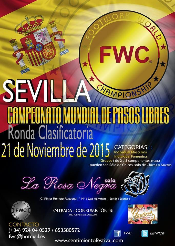 ELIMINATORIA FWC ¨SEVILLA¨21 DE NOVIEMBRE 2015