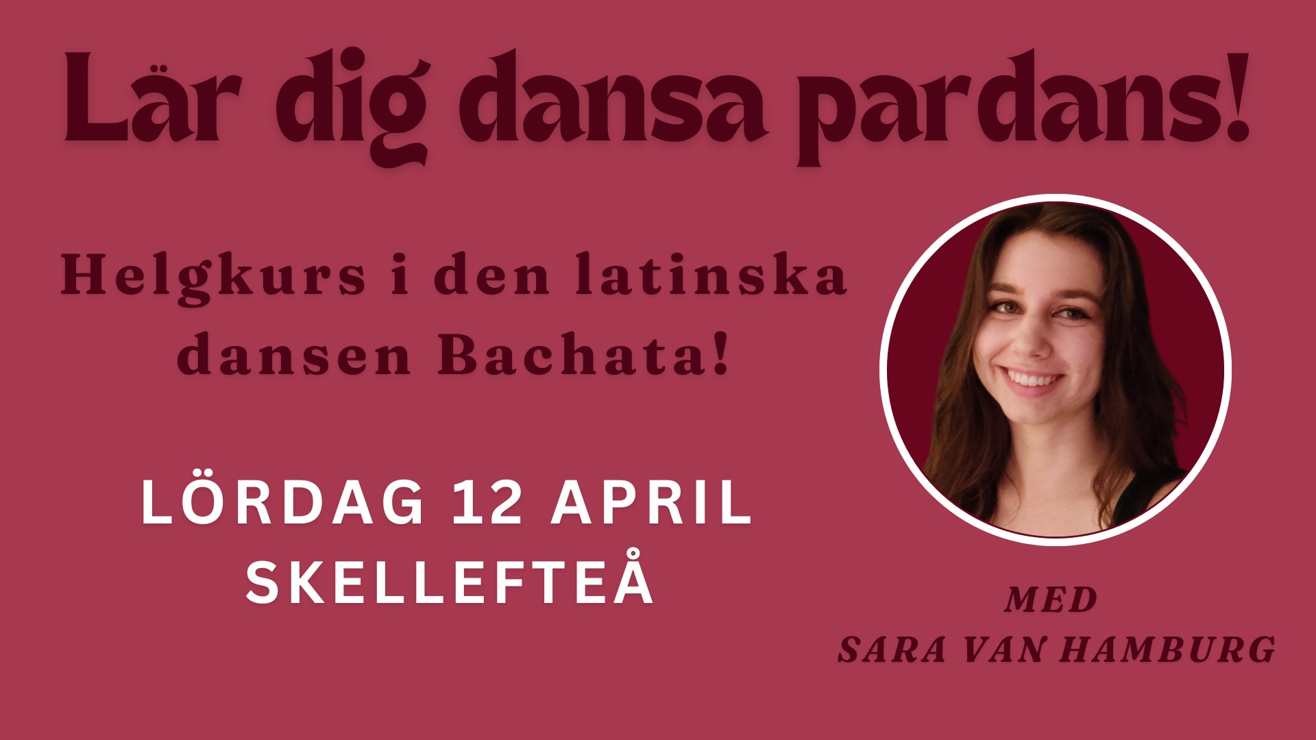 INTENSIVKURS I BACHATA • SKELLEFTEÅ