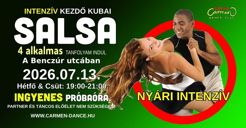 đ„INTENZĂV KEZDĆ SALSAâïž07.13 - 23 đ BenczĂșr utca