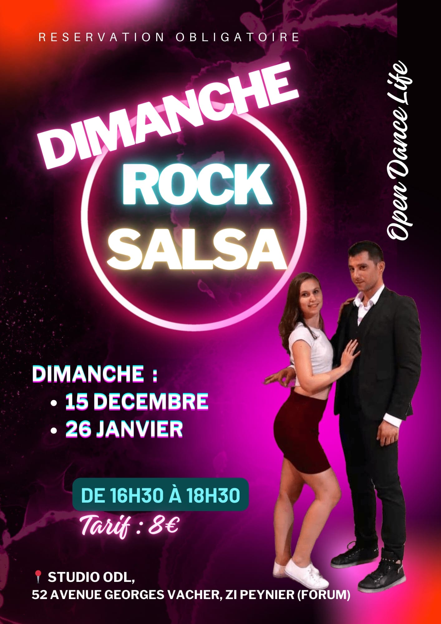 Dimanche Rock - Salsa avec Open Dance Life !