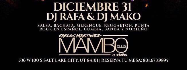 2019 Mambo New Years Eve Party