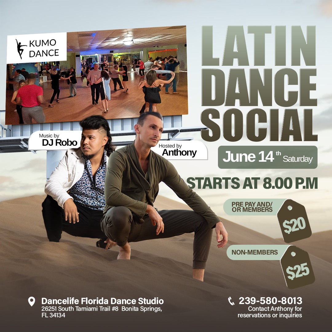 Latin dance social
