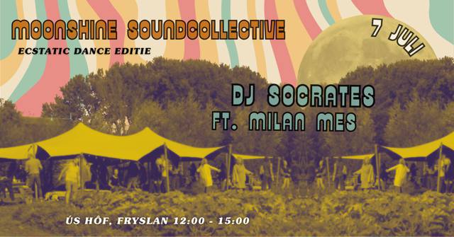 Ecstatic Dance op tuinderij Ús Hôf DJ Socrates feat. Milan Mes Live