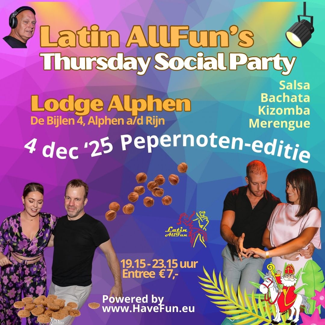 Latin AllFun Social Thursday Party