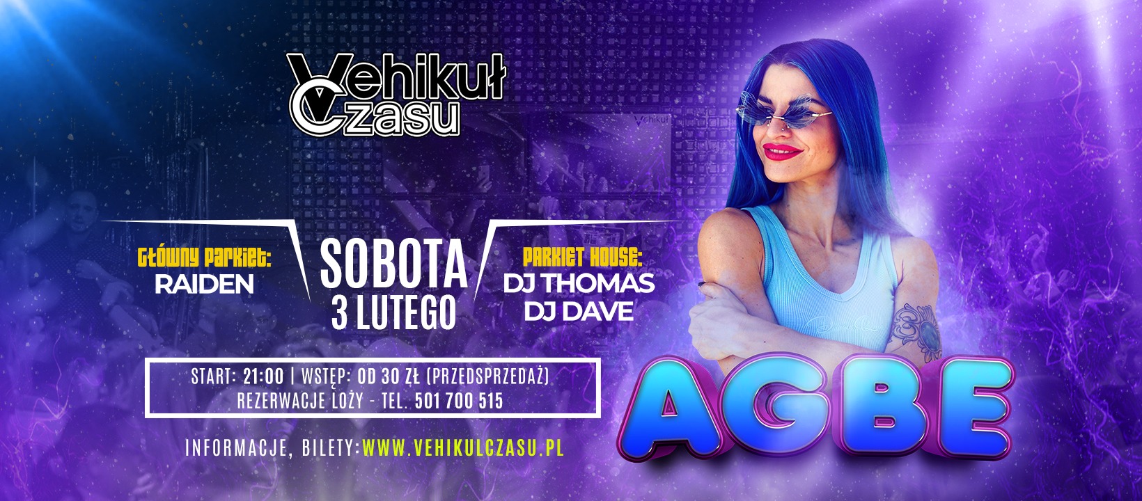 AGBE koncert impreza taneczna