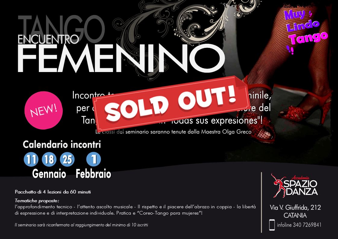 Encuentro Femenino - Tecnica donne con Olga Greco