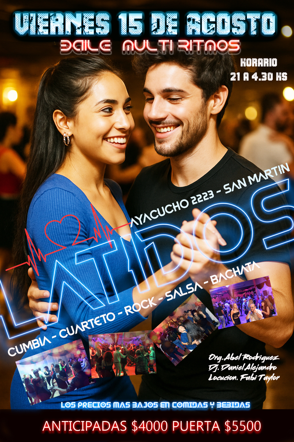 LATIDOS, TU FIESTA MULTI-RITMOS