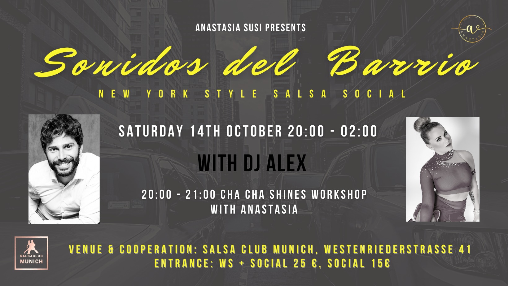 Sonidos del Barrio New York Style Salsa Social in Munich October edition
